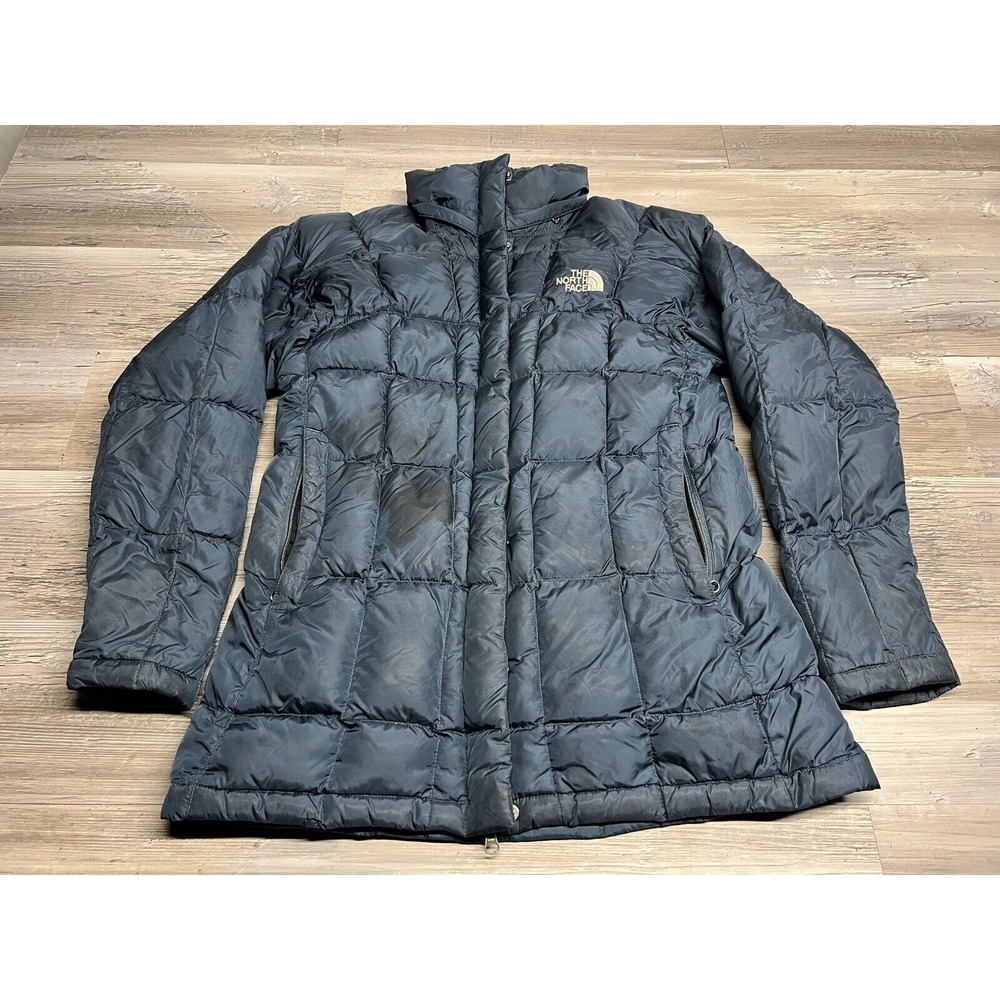 The North Face 600 Goose Down Fill Puffer Jacket Snowboard‎ Ski Blue Women's S